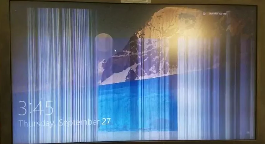 سوسو زدن صفحه نمایش لپ تاپ