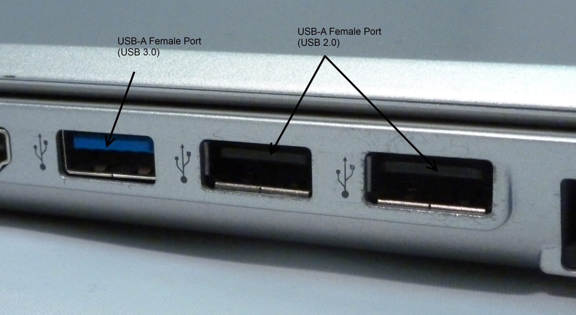 پورت USB2 و USB3 لپ تاپ
