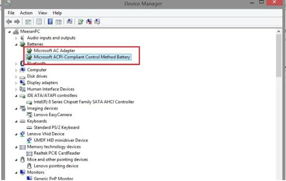 درایور شارژر لپ تاپ
