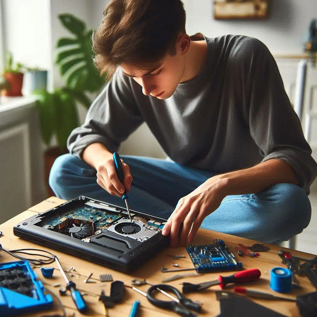 تعمیر و تعویض فن سی پی یو لپ تاپ ایسوس