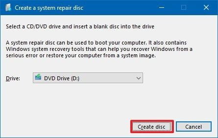 ایجاد یک دیسک بوت