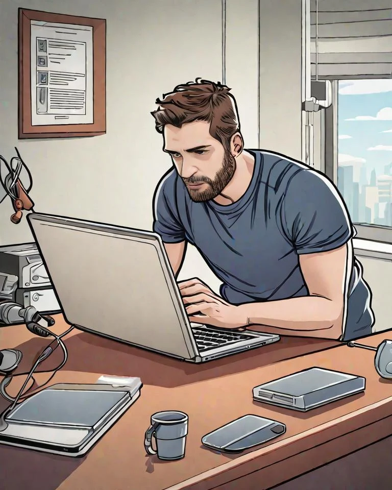 در حال عیب یابی