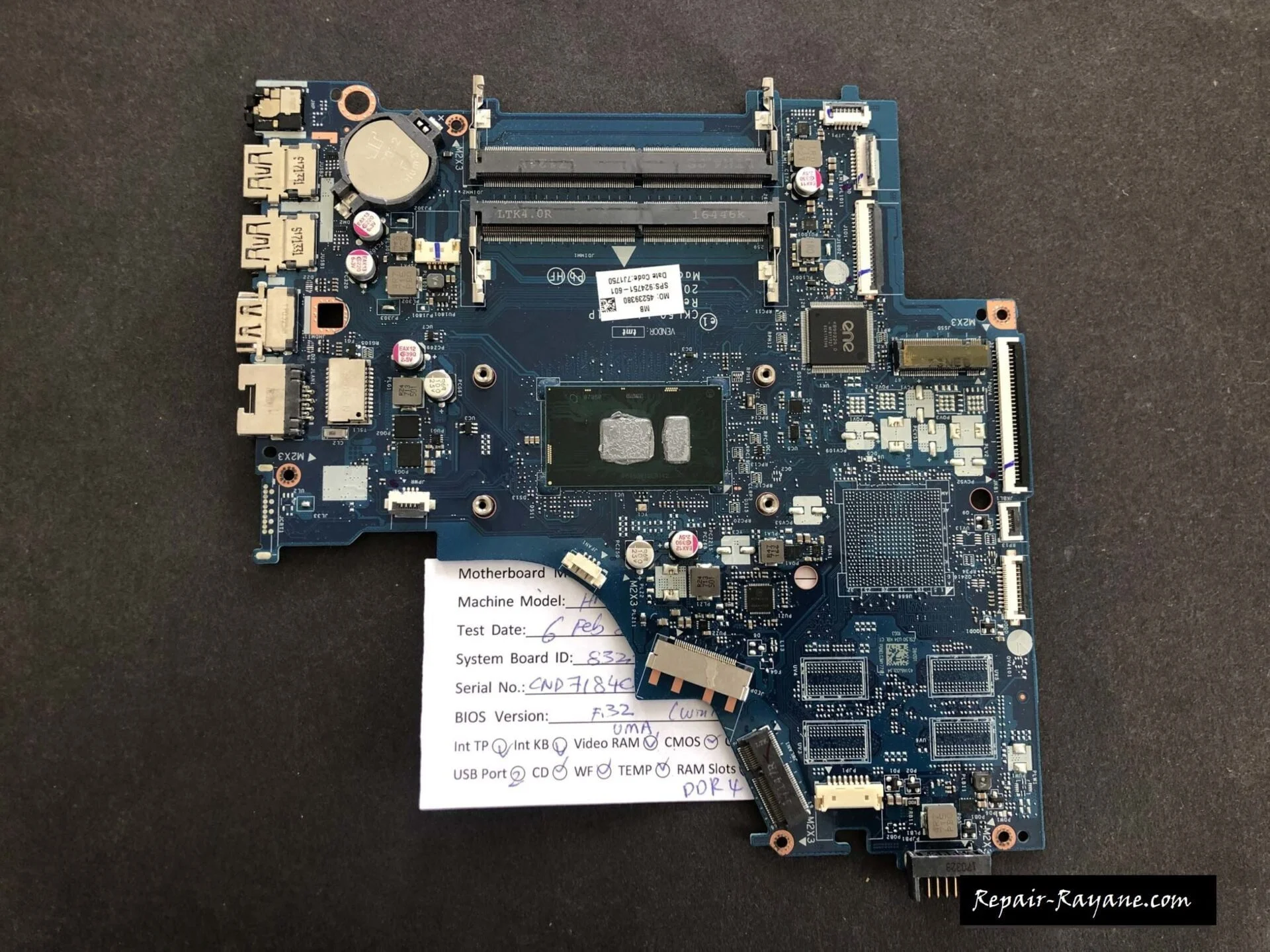 مادربرد لپ تاپ