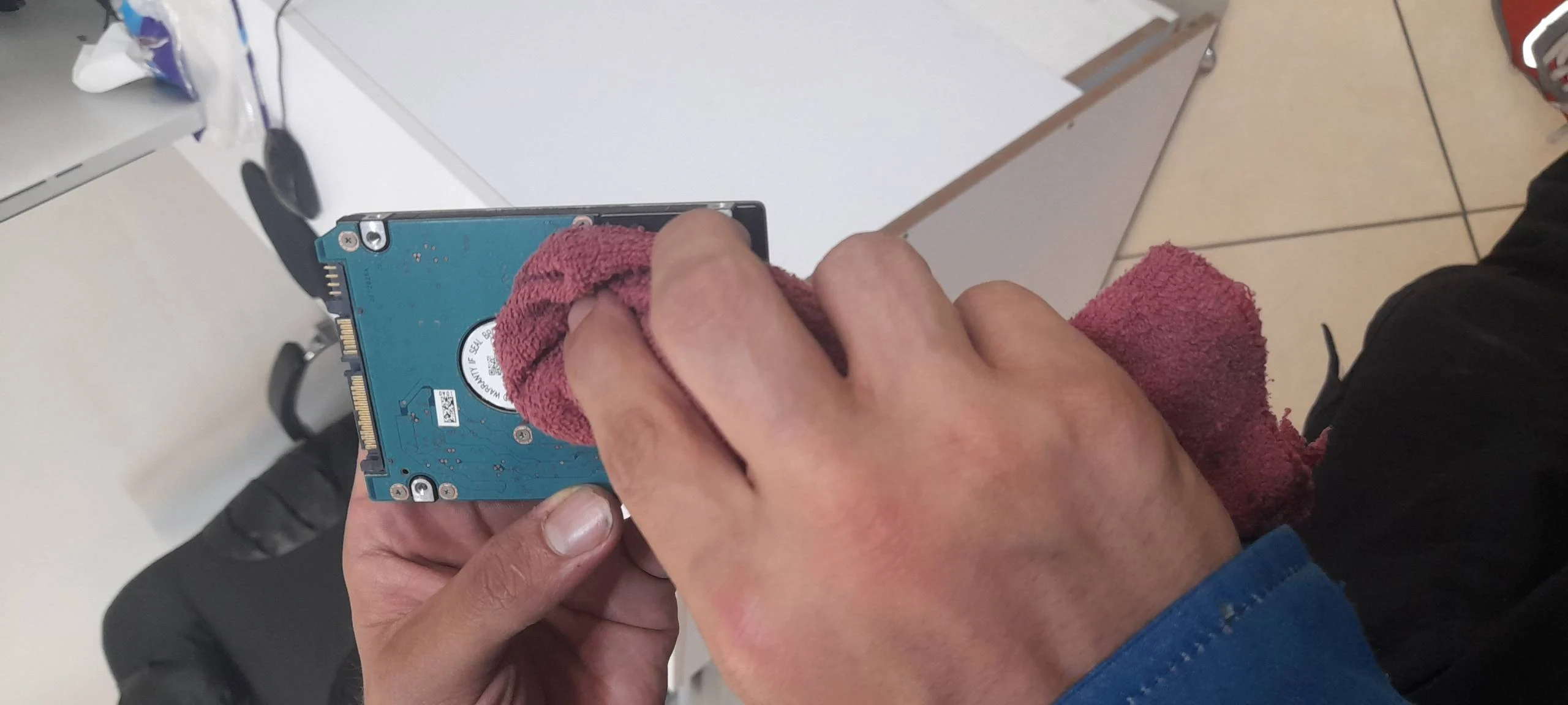 خشک کردن هارد