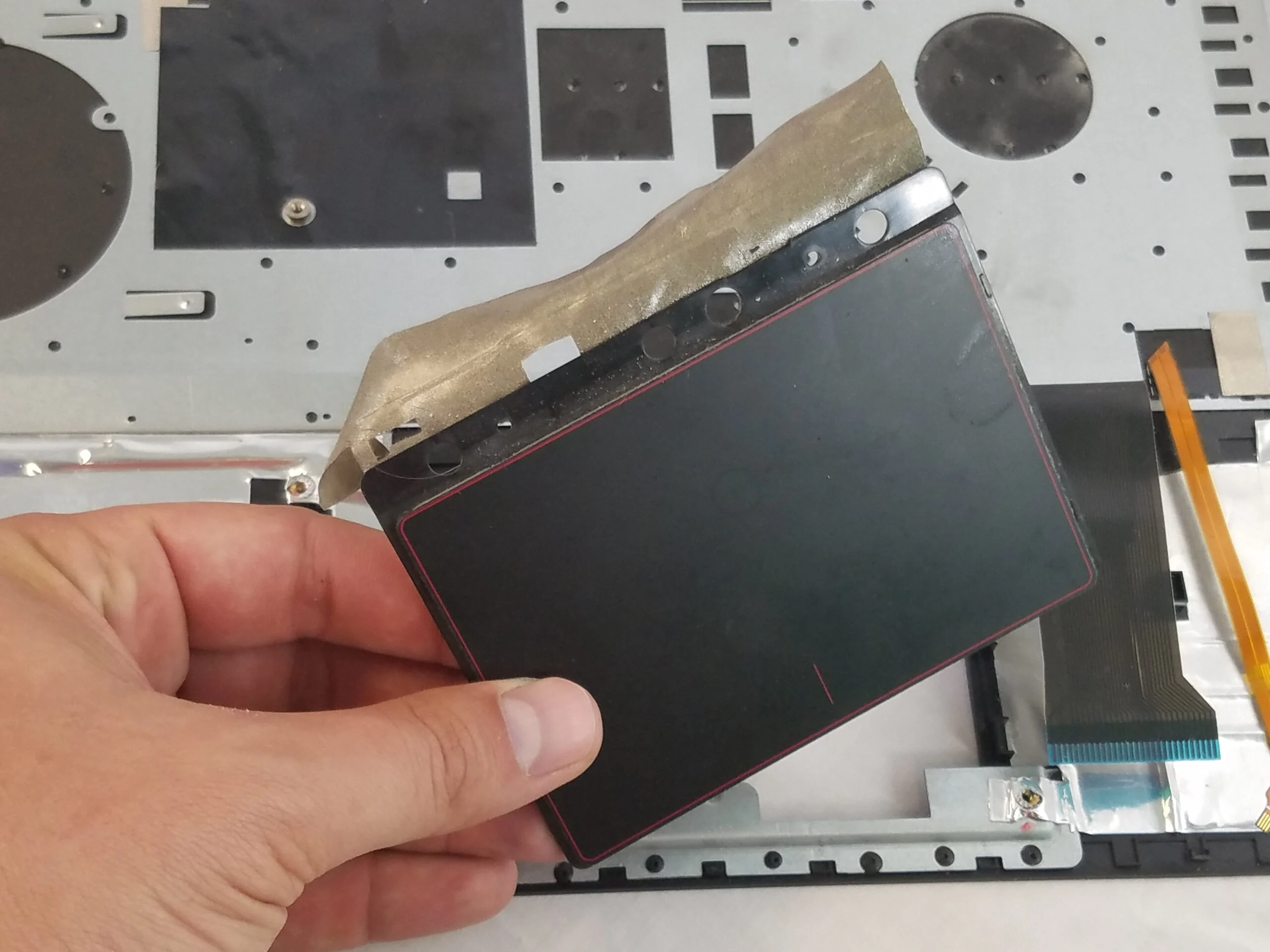 تاچ پد خراب لپ تاپ