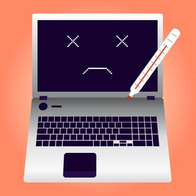 بالا رفتن دمای ال سی دی