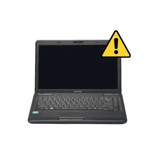 نمایشگر سیاه لپ تاپ