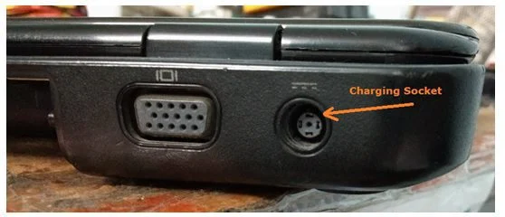 خرابی سوکت شارژ لپ تاپ