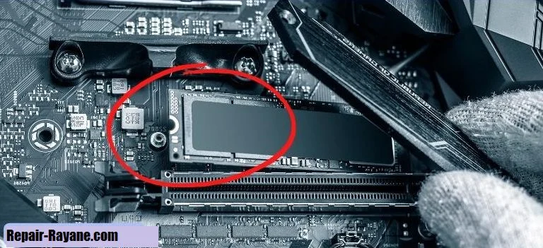 جایگاه هارد SSD M2 SATA روی مادربرد