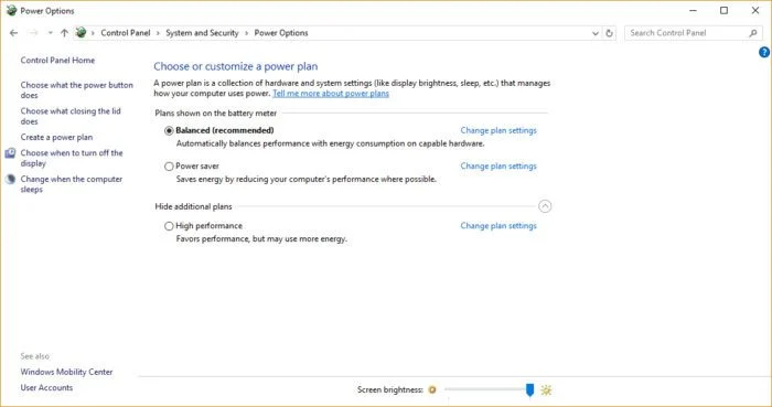 فعال کردن حالت عملکرد سریع