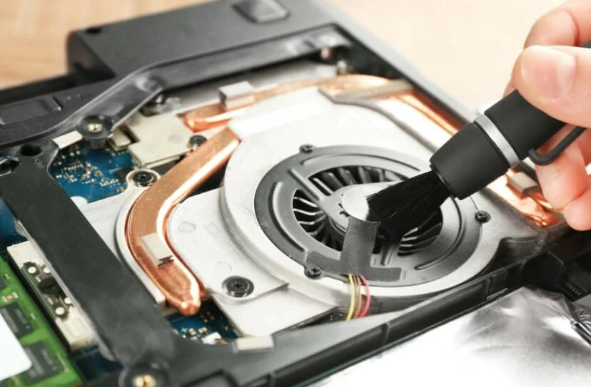 تمیز کردن فن لپ تاپ ایسوس