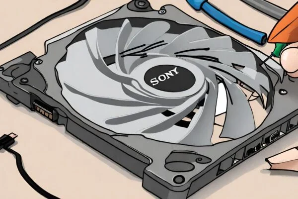 فن لپ تاپ سونی