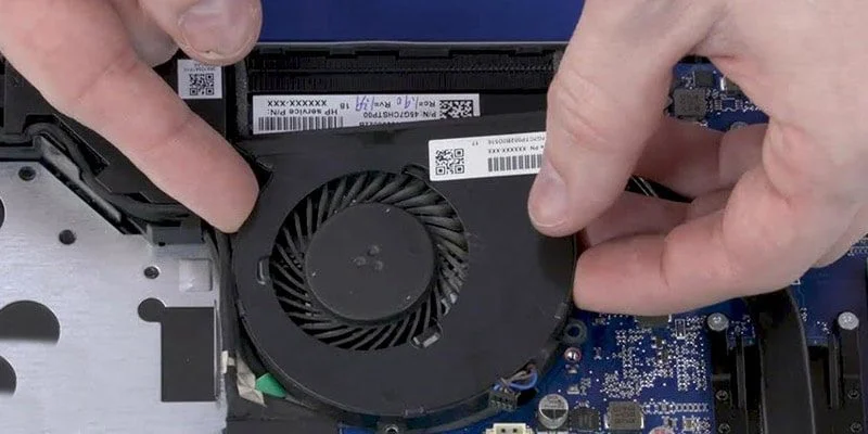 از کار افتادن فن لپ تاپ