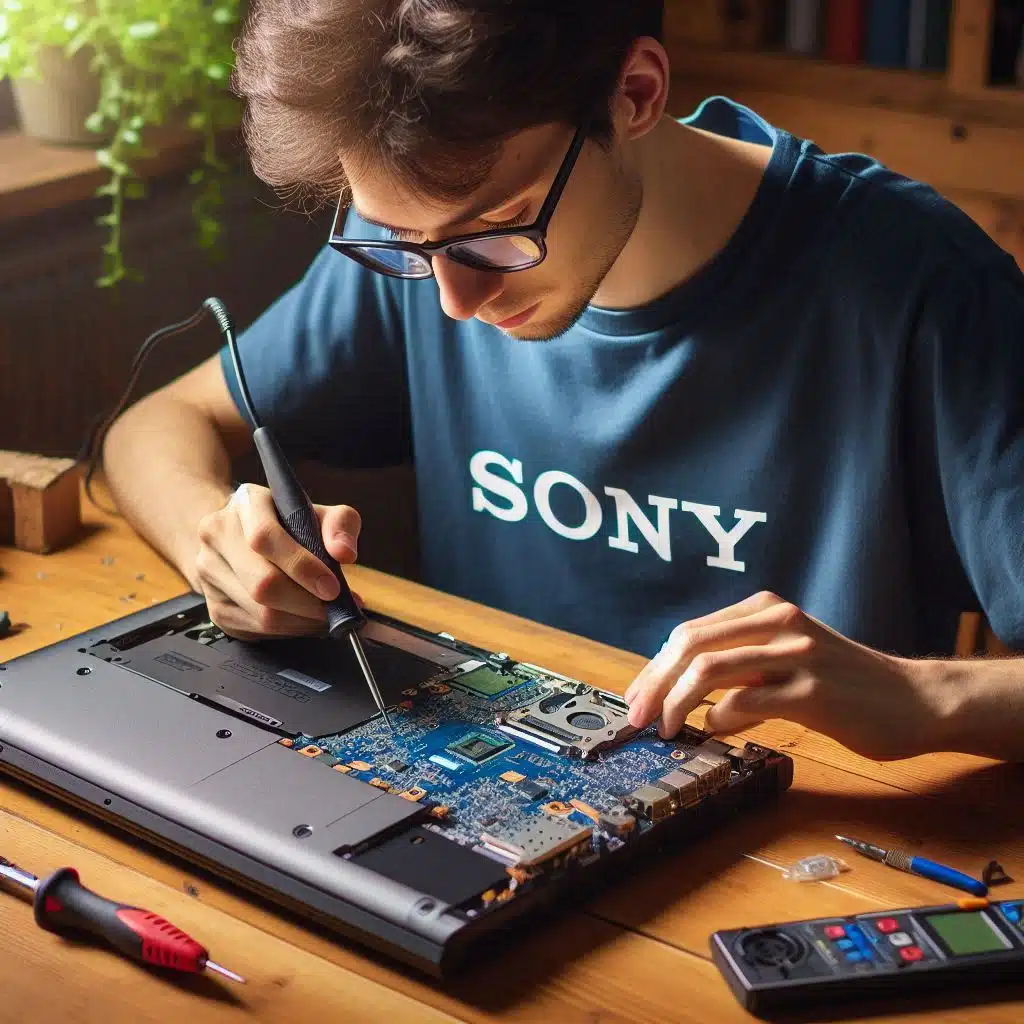 هزینه تعویض و تعمیر باتری لپ تاپ sony