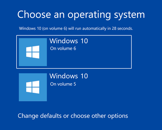 مشکلات نصب 2 Windows همزمان