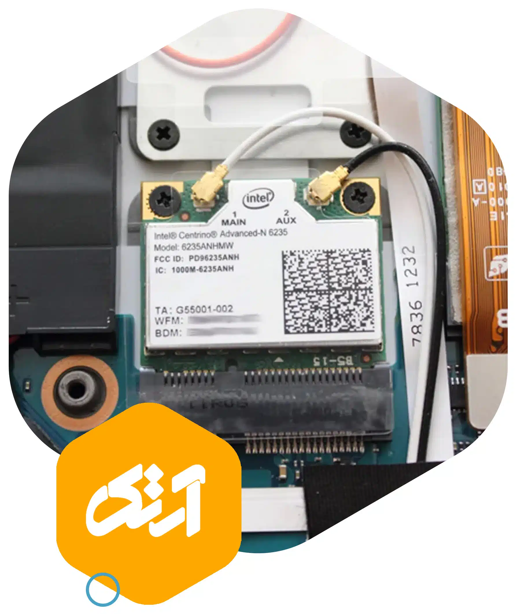 تعمیر و تعویض چیپ وای فای لپ تاپ