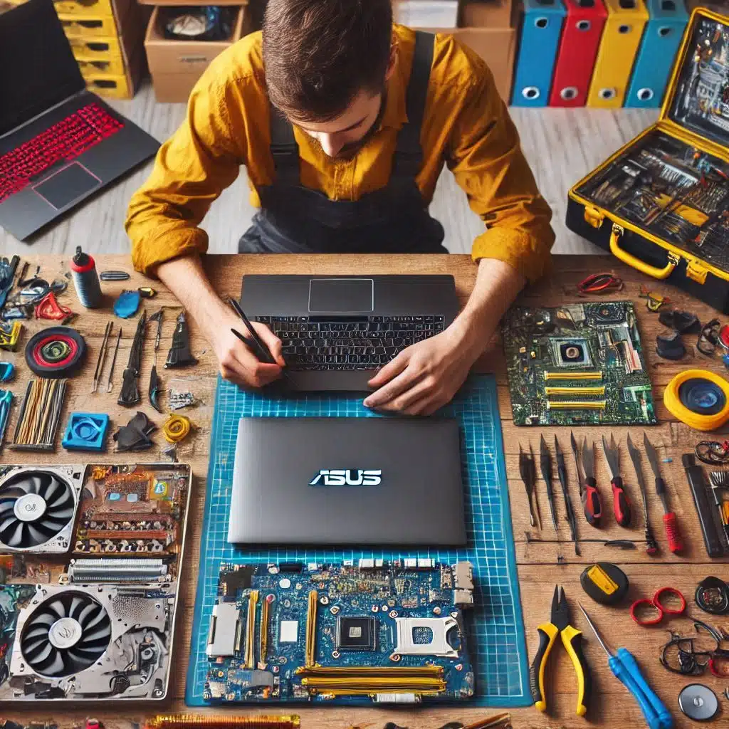 تعمیر و تعویض ال سی دی لپ تاپ ایسوس