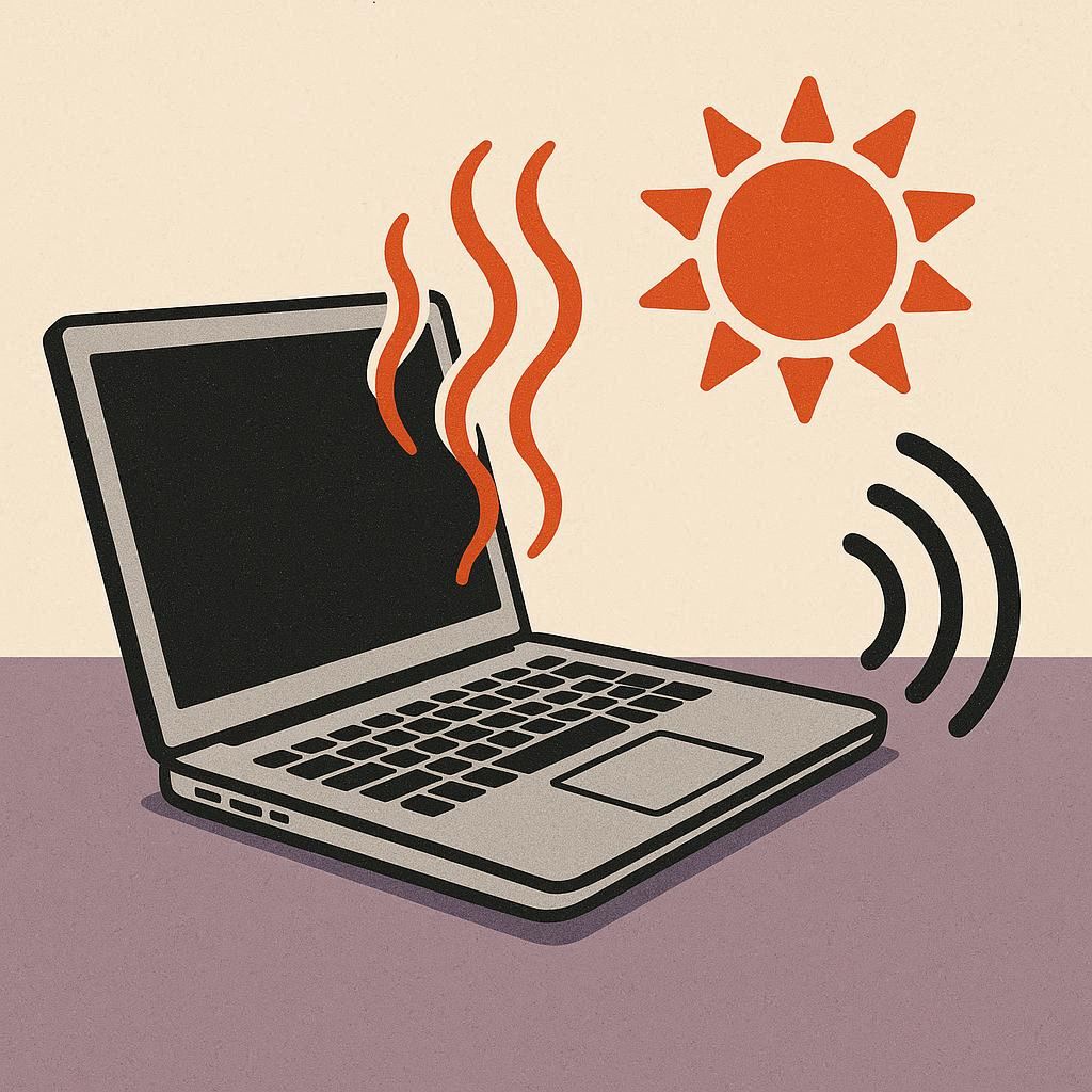 ارتباط گرمای بیش از حد