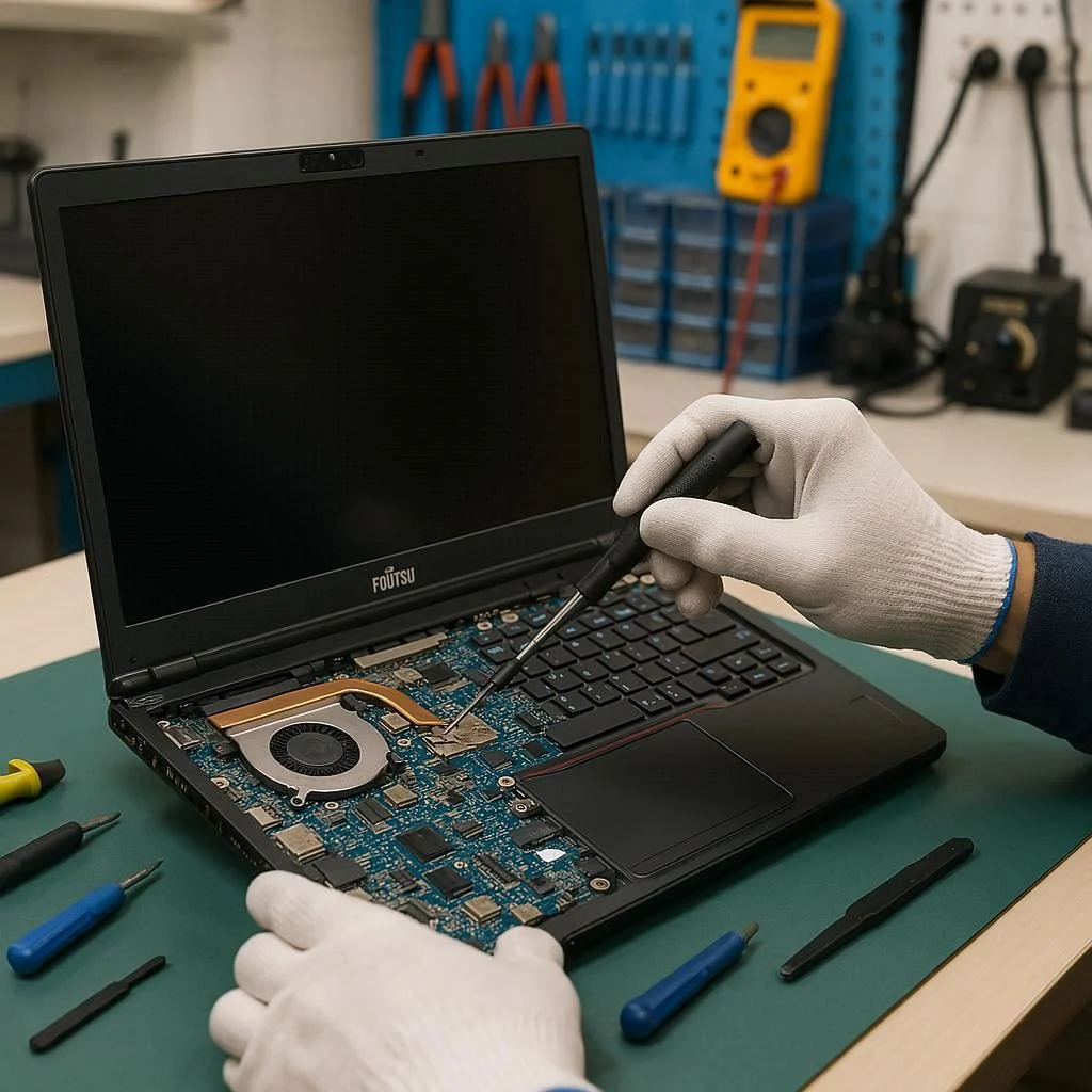 اهمیت سرویس دوره‌ای لپ‌تاپ فوجیتسو