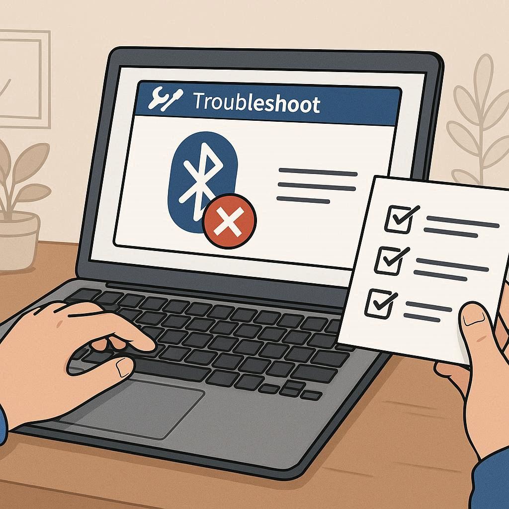 کار نکردن بلوتوث و جلوگیری از مشکل مجدد
