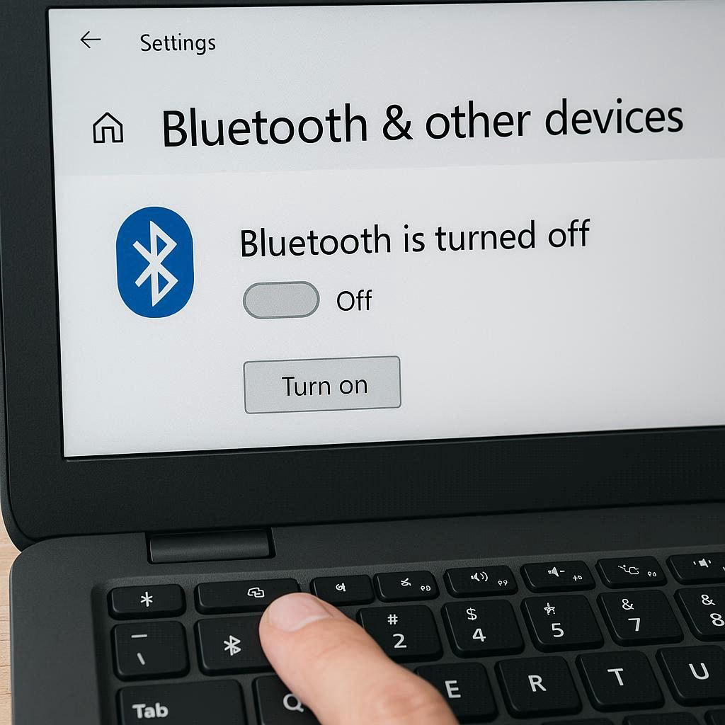 بررسی علت کار نکردن بلوتوث در لپ تاپ و روش فعال‌سازی