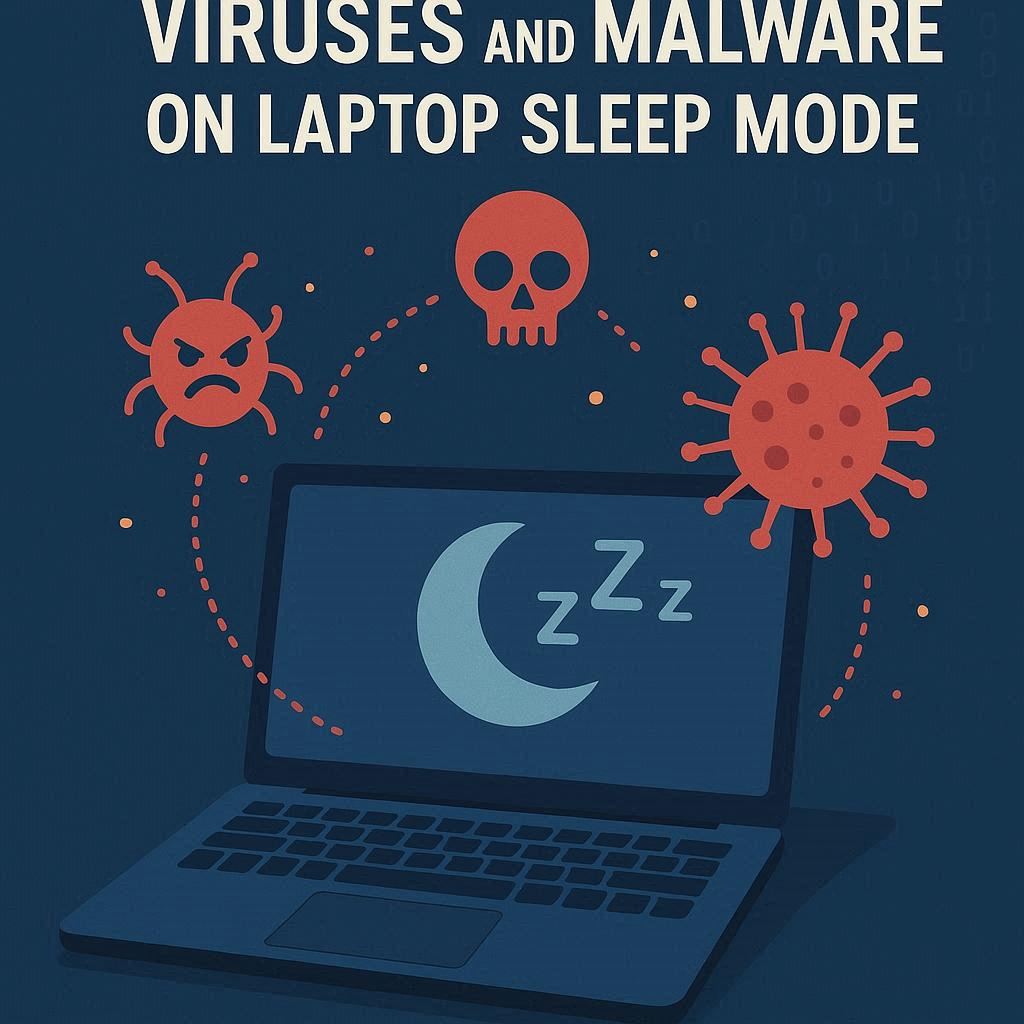 تأثیر ویروس‌ها و بدافزارها بر ورود لپ‌تاپ به حالت sleep
