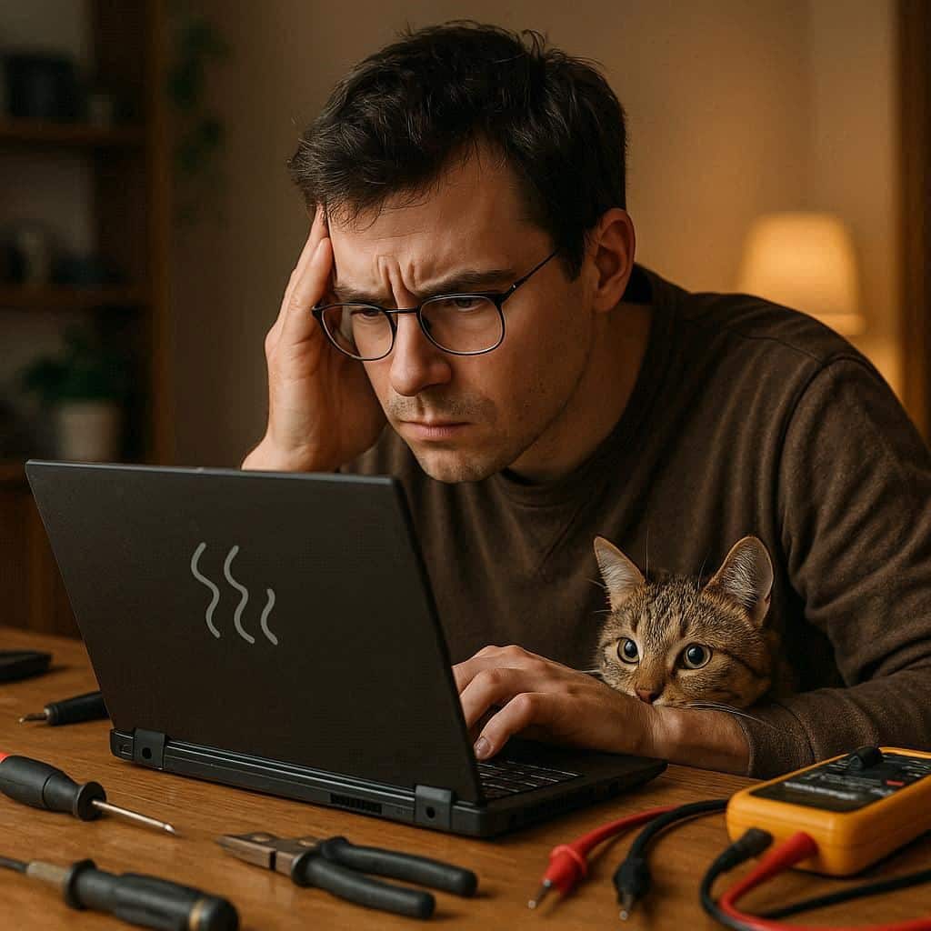 تشخیص علت صدا دادن لپ‌تاپ