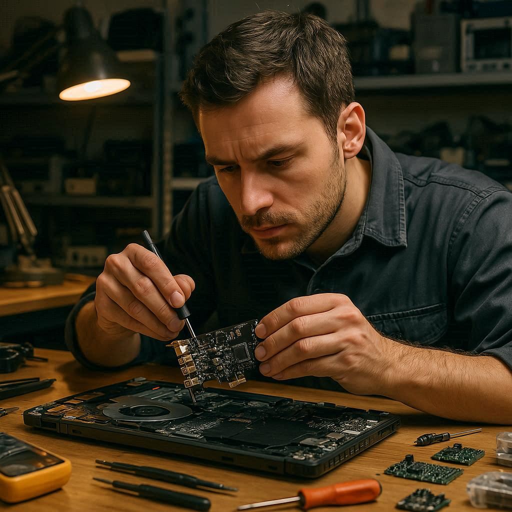 تعمیر کارت صدا لپ‌تاپ