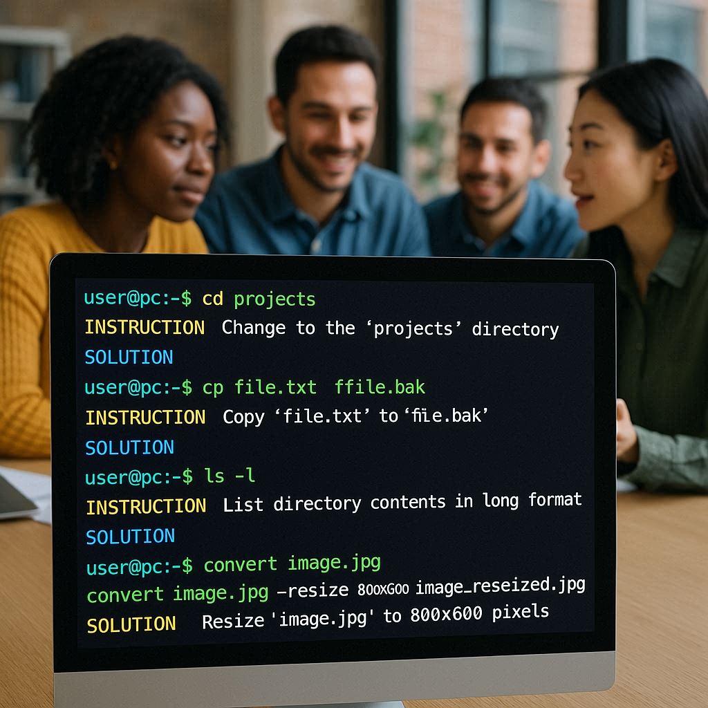 دستورالعمل‌ها و راه‌حل‌های خط فرمان