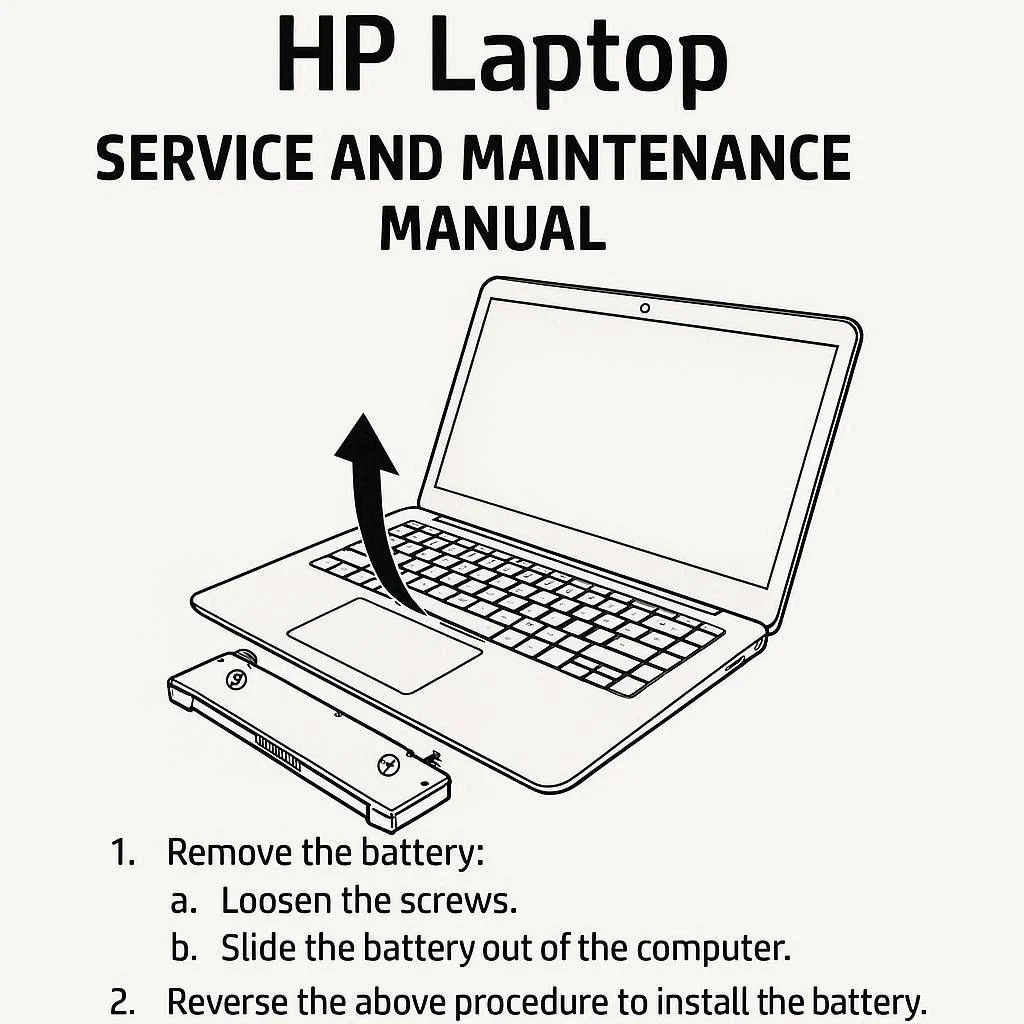 راهنمای سرویس لپ تاپ اچ پی