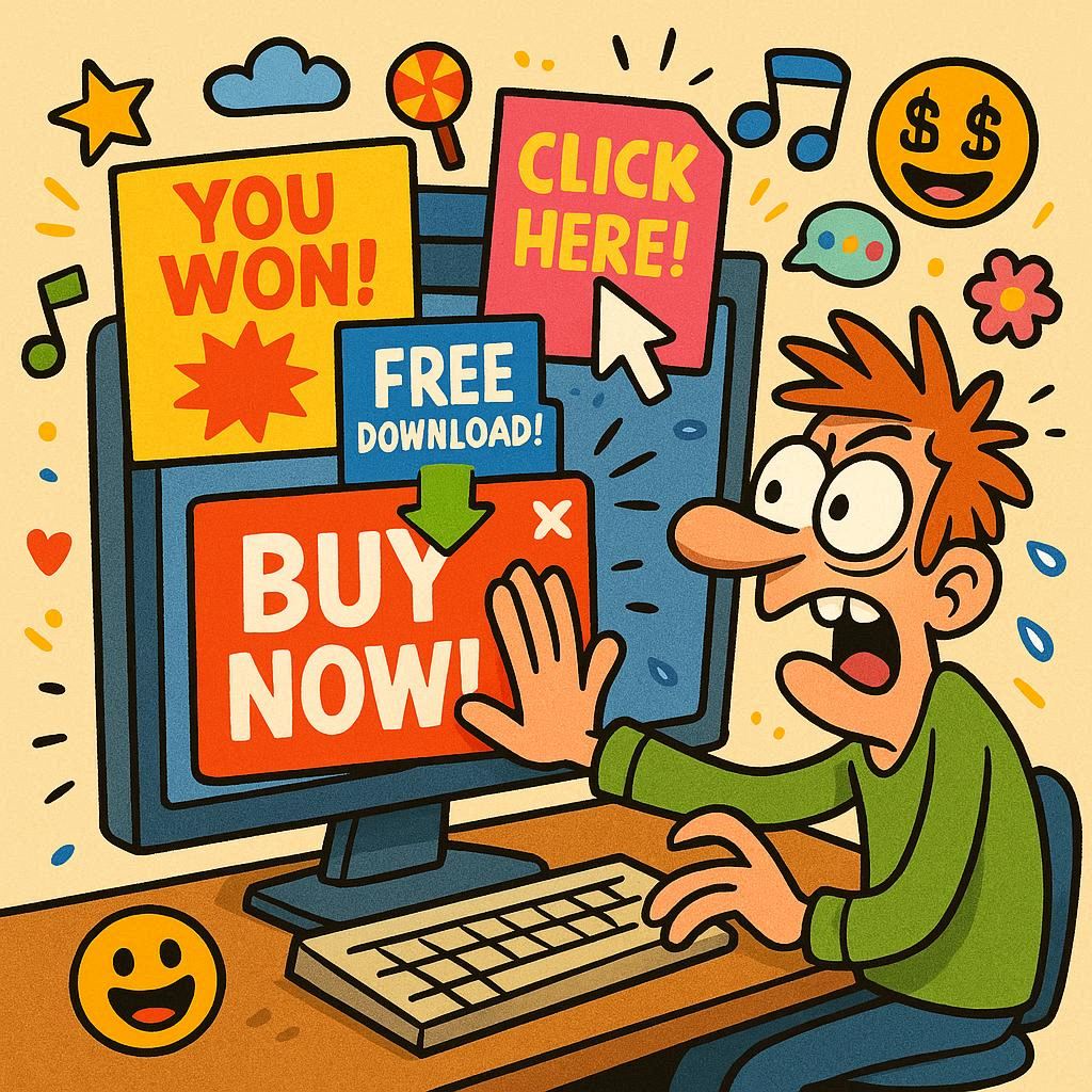 رفتار غیرعادی مرورگر و اینترنت