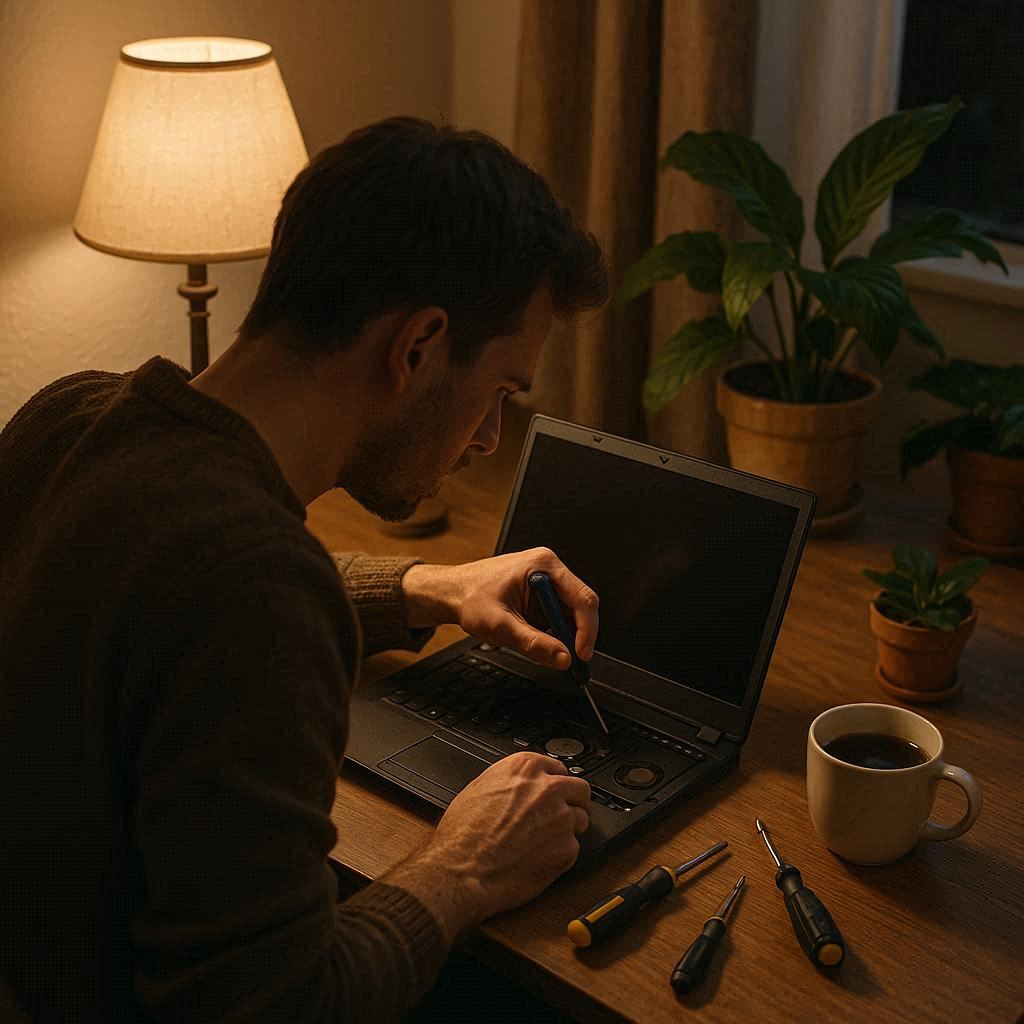 رفع صدا دادن لپ‌تاپ در خانه