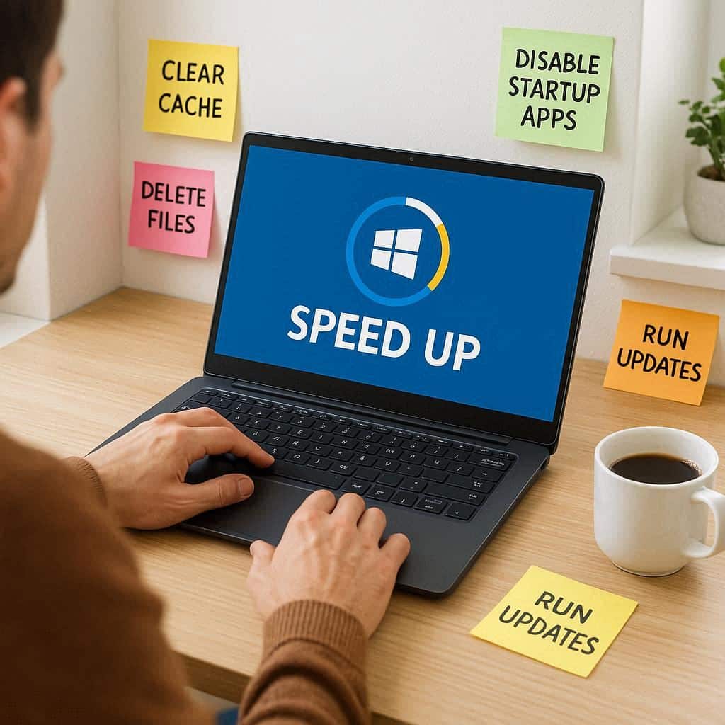 روش‌های بهبود سرعت ویندوز لپ تاپ