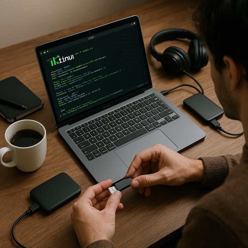 ساخت فلش بوتیبل لینوکس