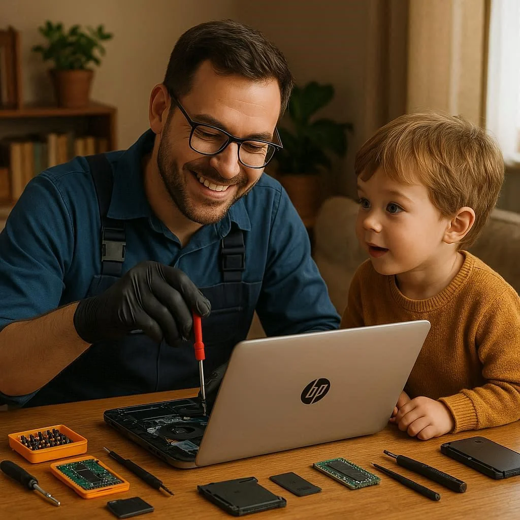 سرویس لپ تاپ اچ پی در منزل یا نمایندگی