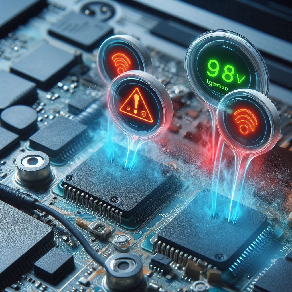 سنسور هشدار دهنده دمای بالا و گرد و غبار