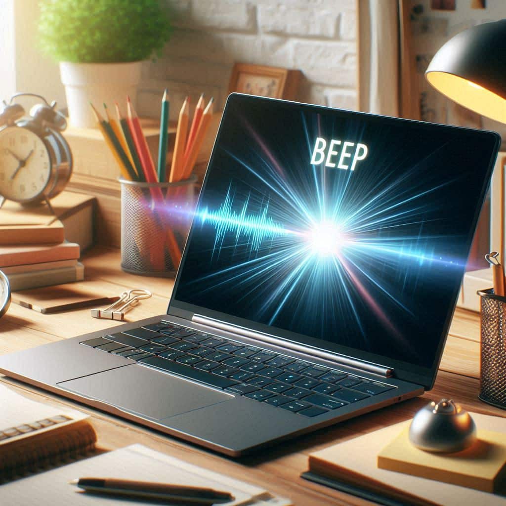 صدای بوق لپ‌تاپ