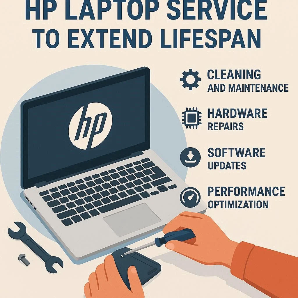 ضرورت سرویس لپ تاپ اچ پی برای افزایش عمر