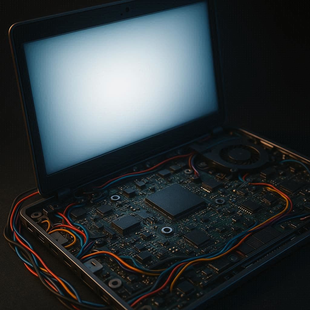 مشکلات سخت‌افزاری و خاموش شدن لپ‌تاپ