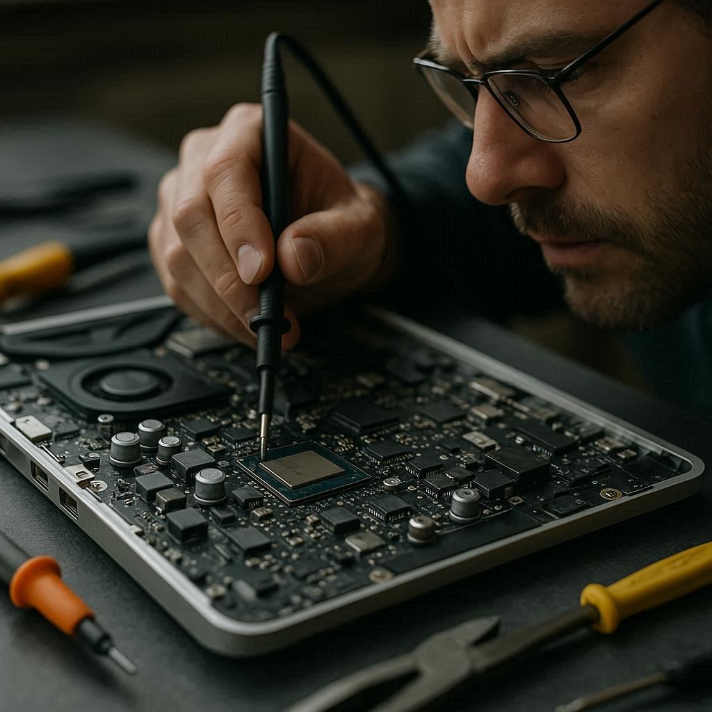 مشکلات مادربرد و خاموش شدن لپ‌تاپ