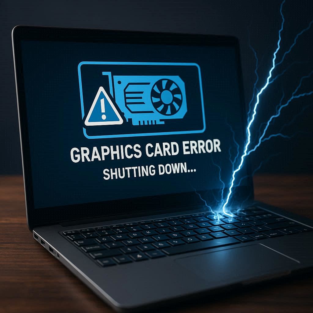 مشکل کارت گرافیک و خاموش شدن لپ‌تاپ