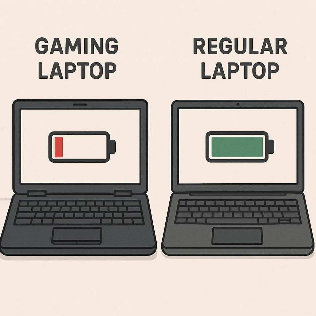 مقایسه عمر لپ تاپ