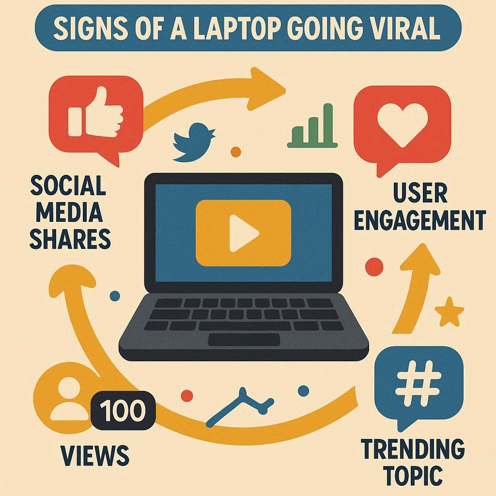 نشانه‌های اصلی ویروسی شدن لپ‌تاپ