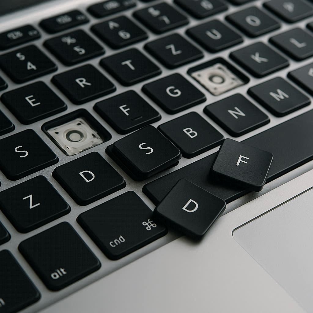 نقص سخت‌افزاری برد کیبورد