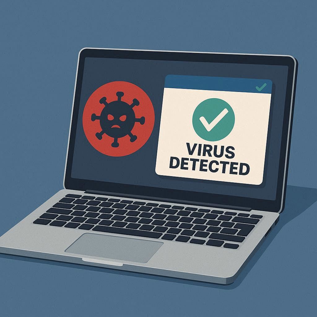 نوع ویروس لپ‌تاپ