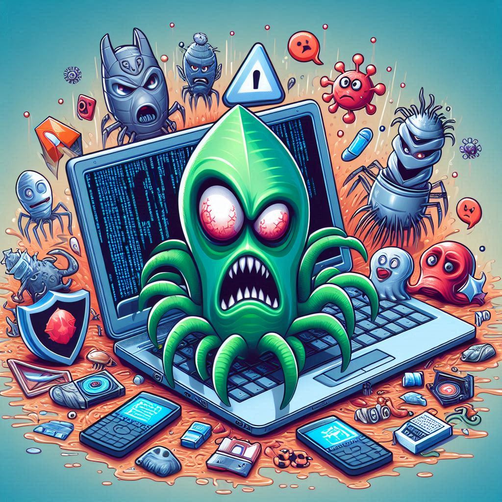 ویروس‌ها و بدافزارها