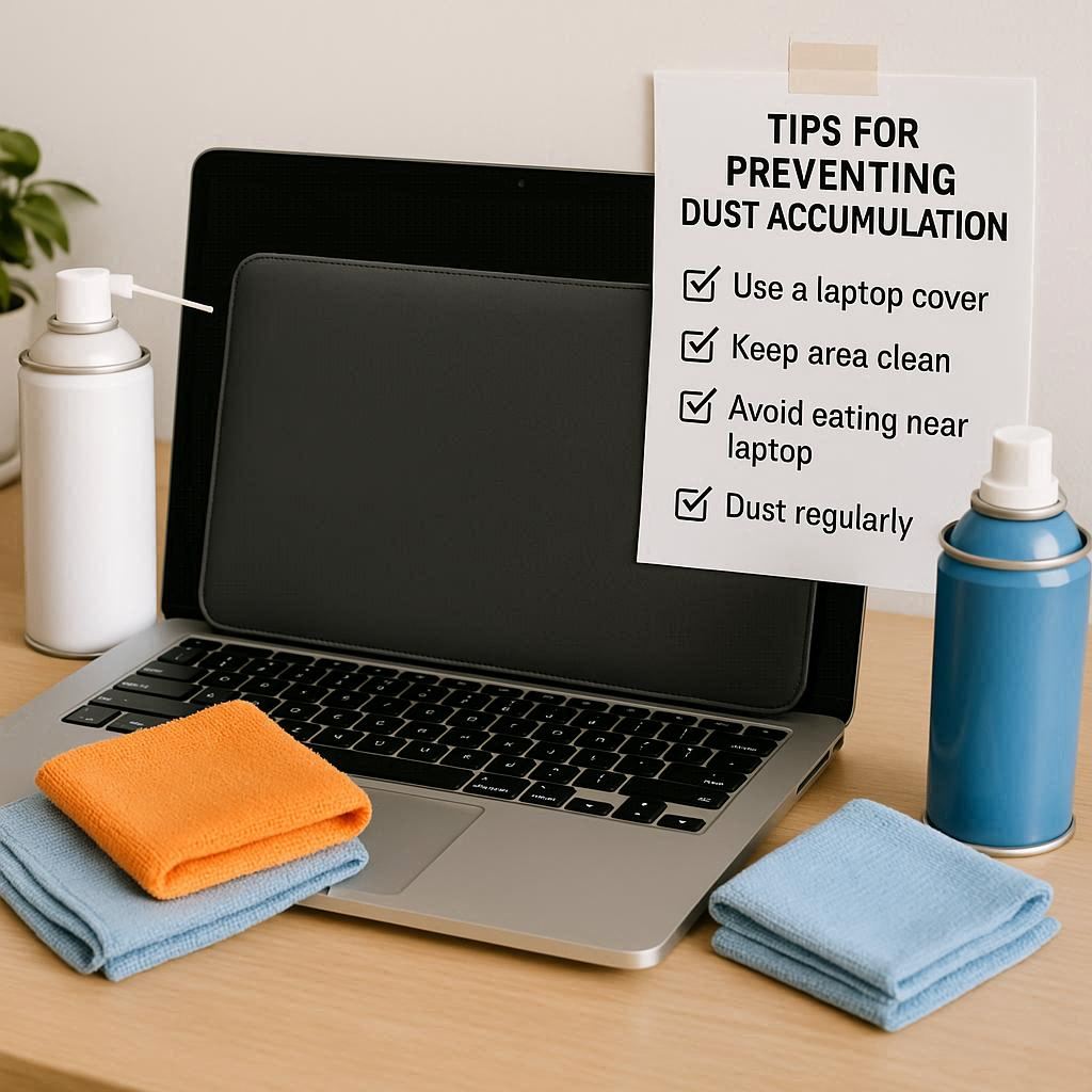 روش جلوگیری از ورود گرد و غبار به لپ‌تاپ