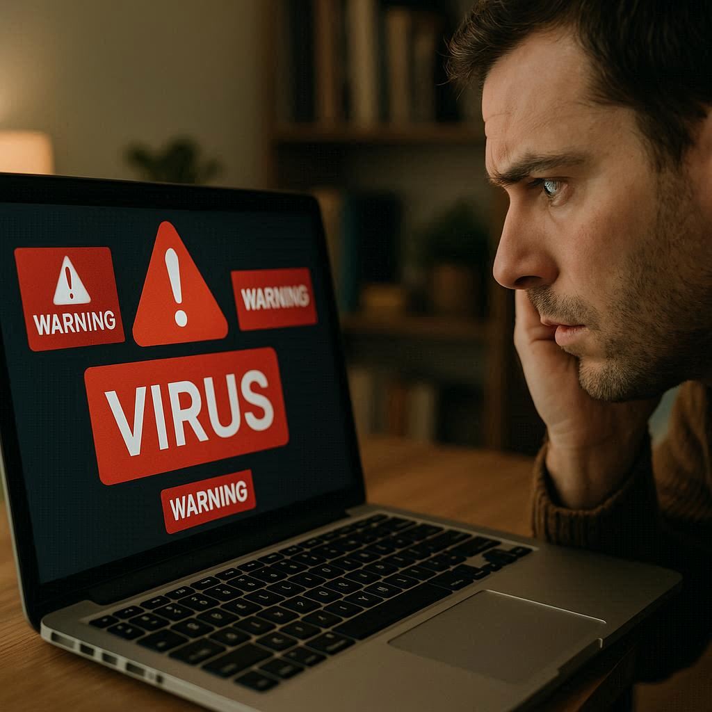 چطور بفهمیم لپ‌تاپ ویروسی شده؟