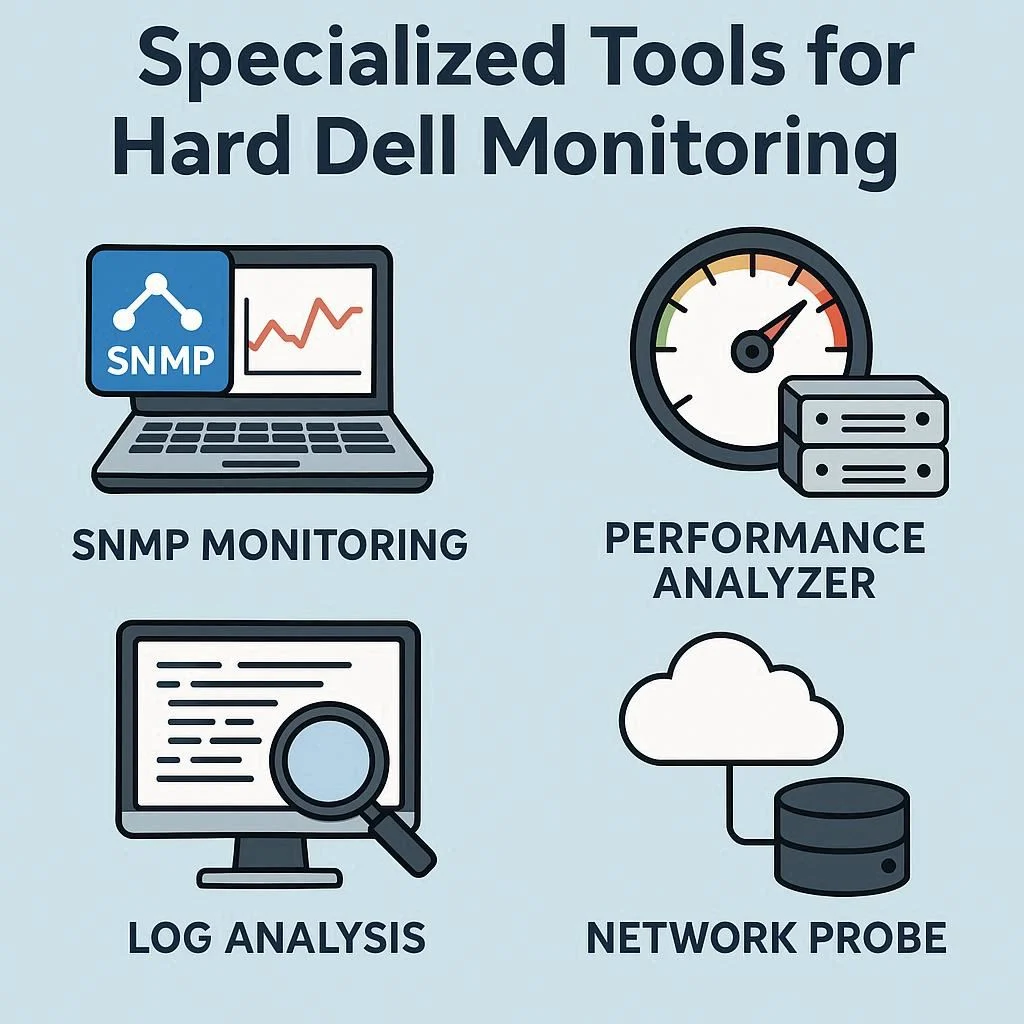 ابزارهای تخصصی برای مانیتورینگ هارد لپ تاپ دل