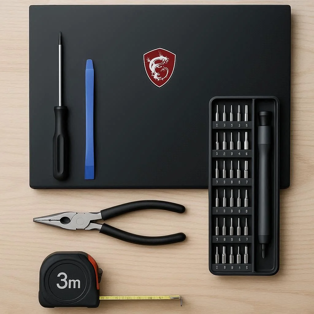 ابزارهای ضروری برای تعمیر و تعویض قاب MSI